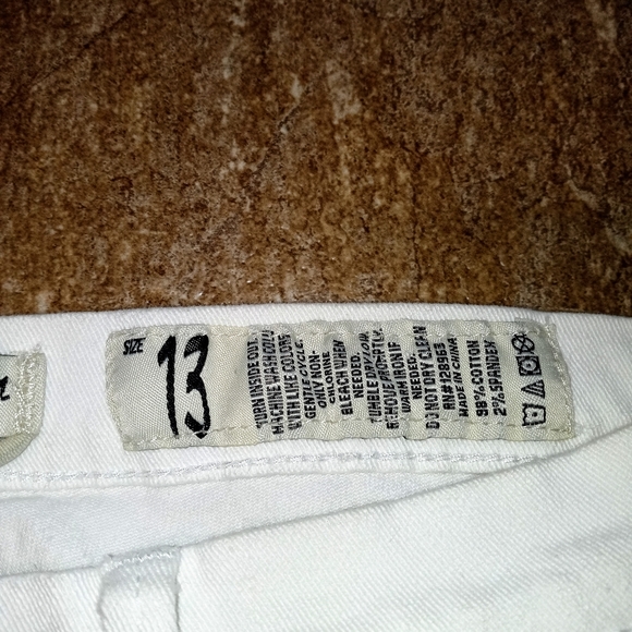 White Patch Skinny Jeans - Picture 3 of 3